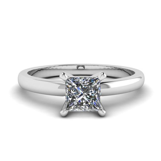 Princess Cut Diamond Ring, Image 1