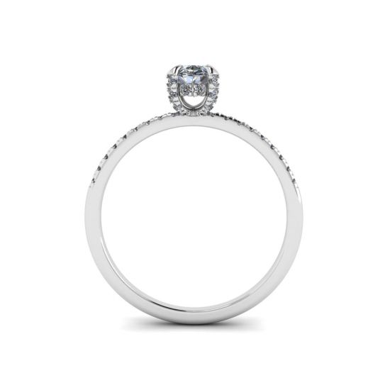 Oval Diamond Ring, More Image 0